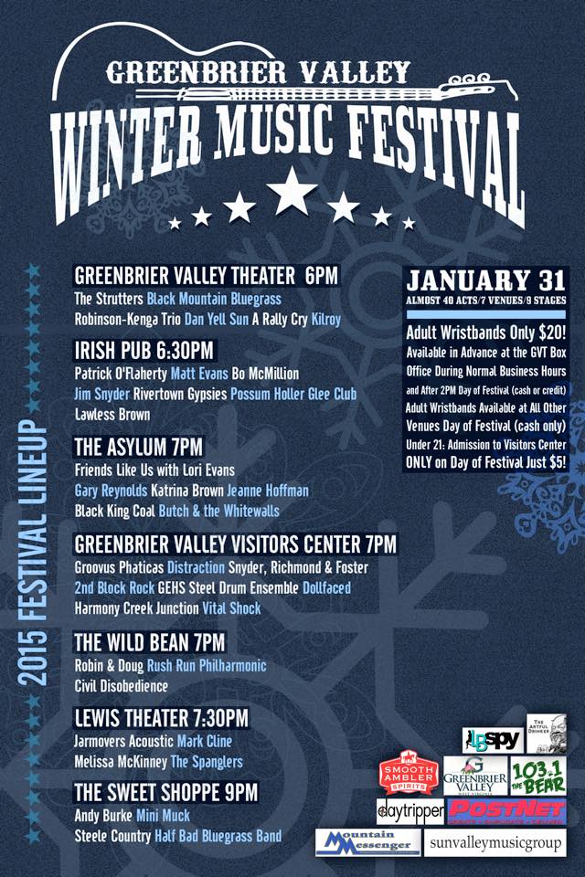 winter music fest schedule 2015
