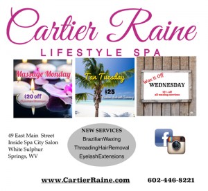 Cartier Raine Lifestyle Spa