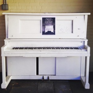 Lewisburg WV town piano