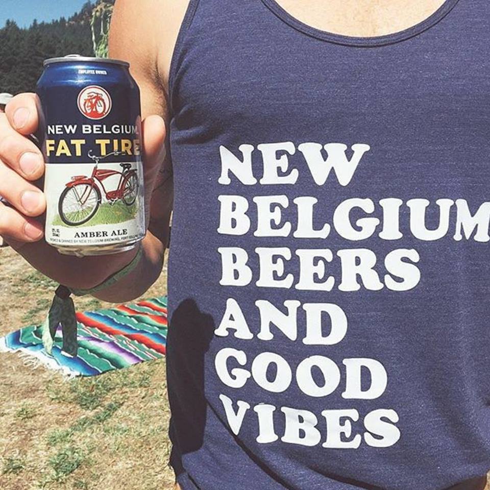 New Belgium beers and good vibes
