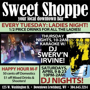 Sweet Shoppe, Lewisburg WV