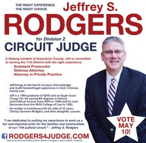Jeffrey S. Rodgers for Judge